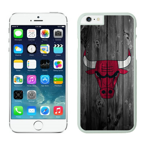 Chicago Bulls iPhone 6 Cases White - Click Image to Close