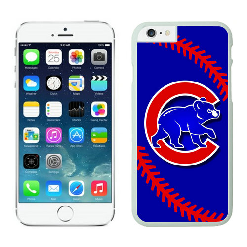 Chicago Cubs iPhone 6 Plus Cases White