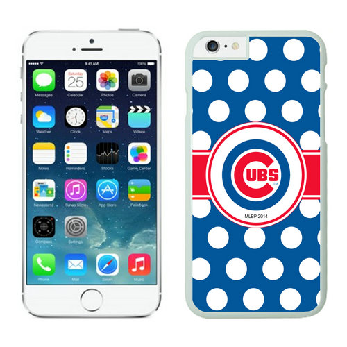 Chicago Cubs iPhone 6 Plus Cases White02