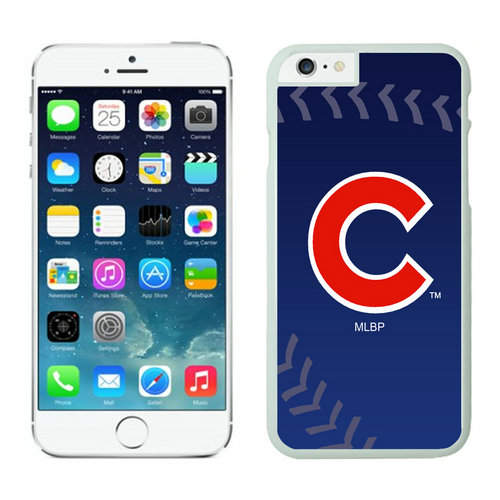 Chicago Cubs iPhone 6 Plus Cases White03