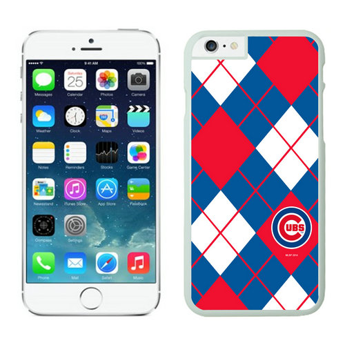 Chicago Cubs iPhone 6 Plus Cases White04