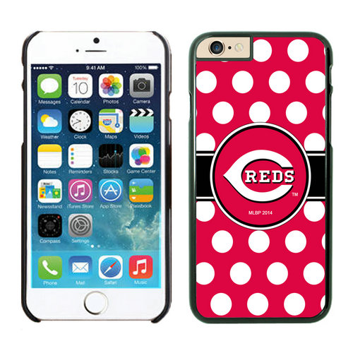 Cincinnati Reds iPhone 6 Cases Black02
