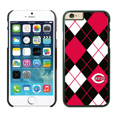 Cincinnati Reds iPhone 6 Plus Cases Black03 - Click Image to Close