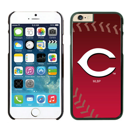 Cincinnati Reds iPhone 6 Cases Black04