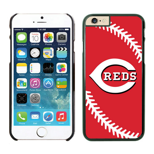 Cincinnati Reds iPhone 6 Plus Cases Black05