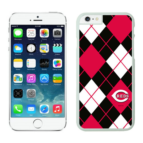 Cincinnati Reds iPhone 6 Plus Cases White05