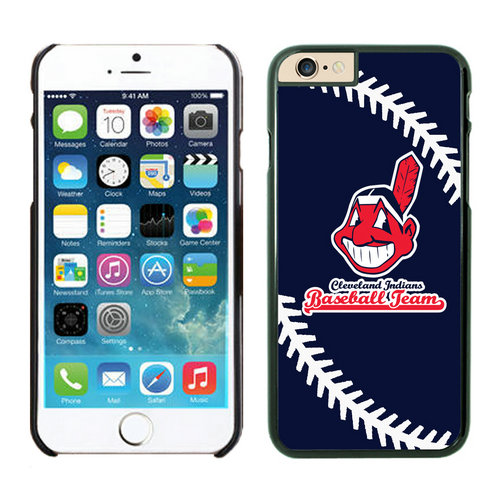 Cleveland Indians iPhone 6 Plus Cases Black