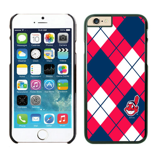 Cleveland Indians iPhone 6 Plus Cases Black04 - Click Image to Close