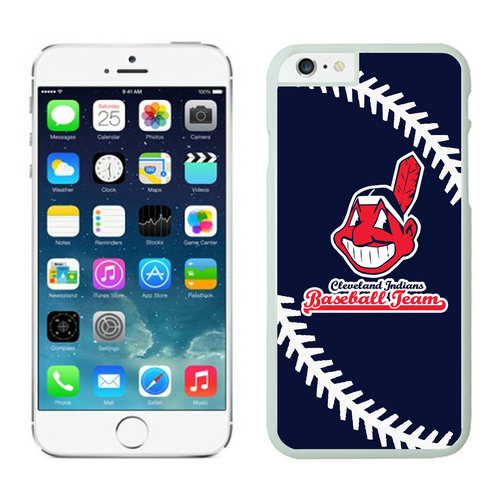 Cleveland Indians iPhone 6 Plus Cases White