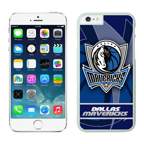 Dallas Mavericks iPhone 6 Plus Cases White