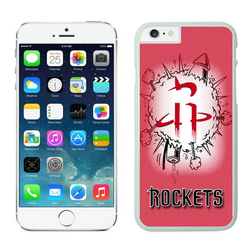 Houston Rockets iPhone 6 Plus Cases White