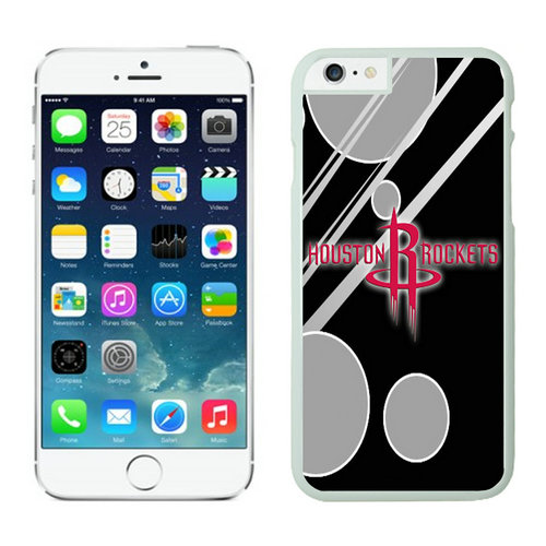 Houston Rockets iPhone 6 Plus Cases White04 - Click Image to Close