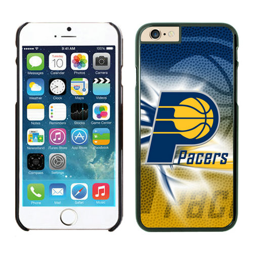 Indiana Pacers iPhone 6 Plus Cases Black