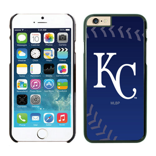 Kansas City Royals iPhone 6 Plus Cases Black - Click Image to Close