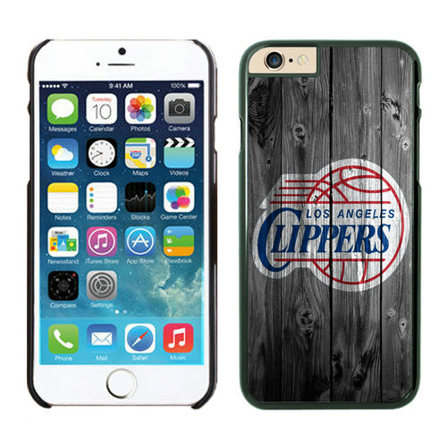 LA Clippers iPhone 6 Plus Cases Black - Click Image to Close
