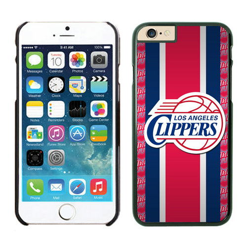 LA Clippers iPhone 6 Plus Cases Black02 - Click Image to Close