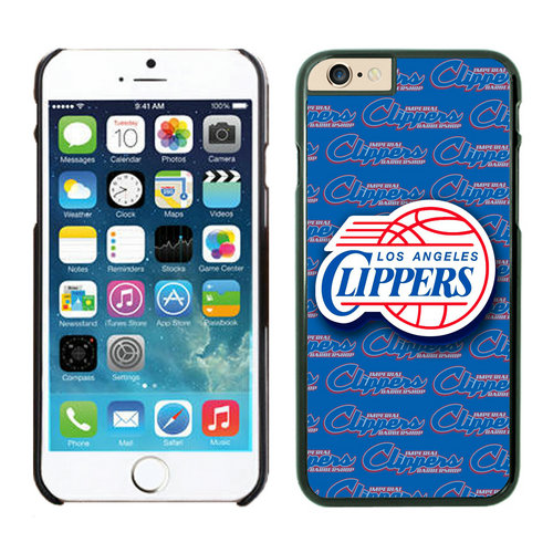 LA Clippers iPhone 6 Plus Cases Black05 - Click Image to Close