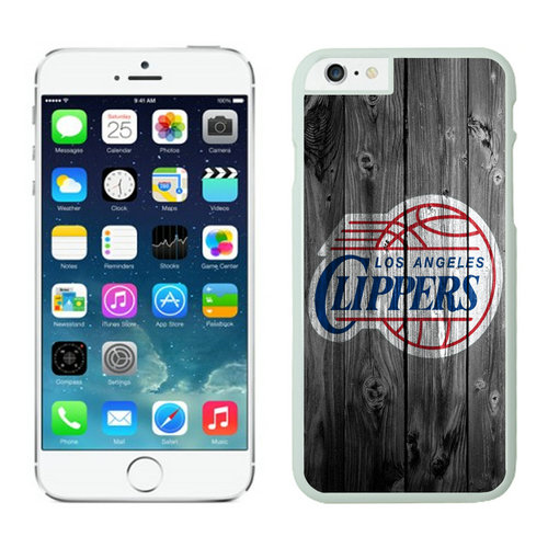 LA Clippers iPhone 6 Plus Cases White03 - Click Image to Close