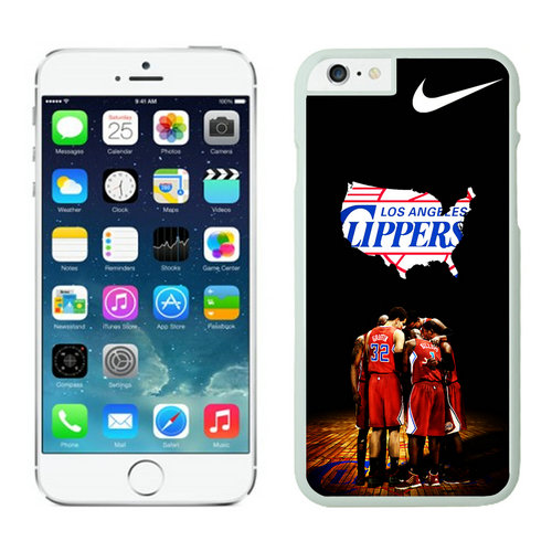 LA Clippers iPhone 6 Cases White04 - Click Image to Close