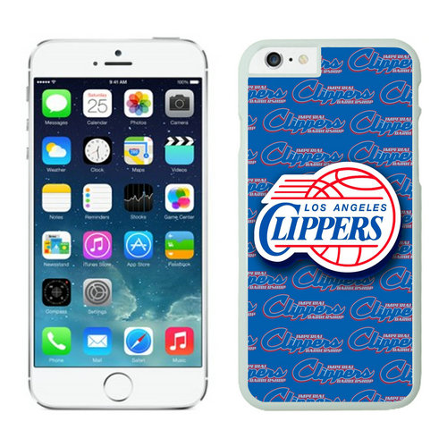 LA Clippers iPhone 6 Plus Cases White05 - Click Image to Close