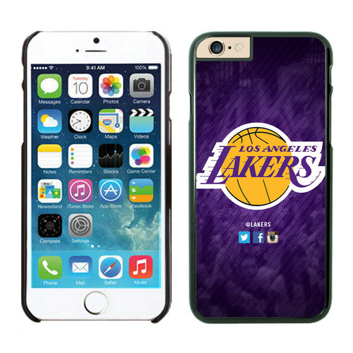 LA Lakers iPhone 6 Plus Cases Black06