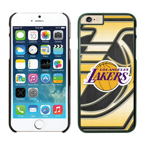 LA Lakers iPhone 6 Plus Cases Black07