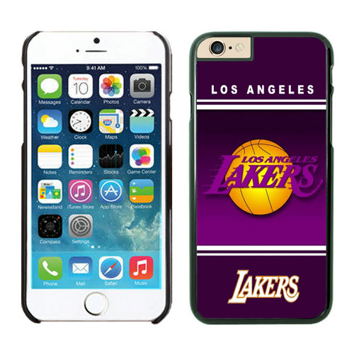 LA Lakers iPhone 6 Plus Cases Black08