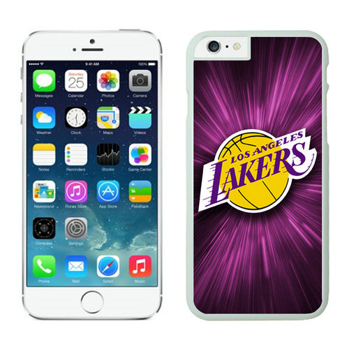 LA Lakers iPhone 6 Plus Cases White02