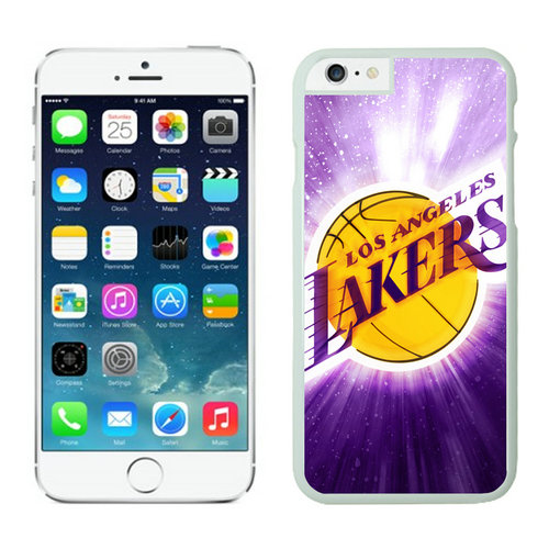LA Lakers iPhone 6 Plus Cases White04 - Click Image to Close
