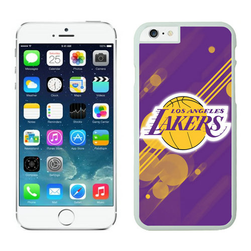 LA Lakers iPhone 6 Plus Cases White10 - Click Image to Close