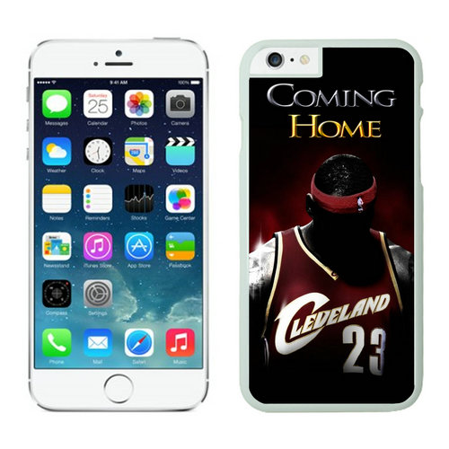 Lebron James iPhone 6 Cases White - Click Image to Close
