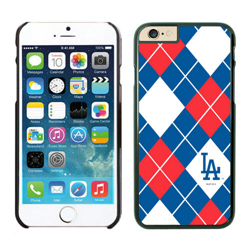 Los Angeles Dodgers iPhone 6 Cases Black