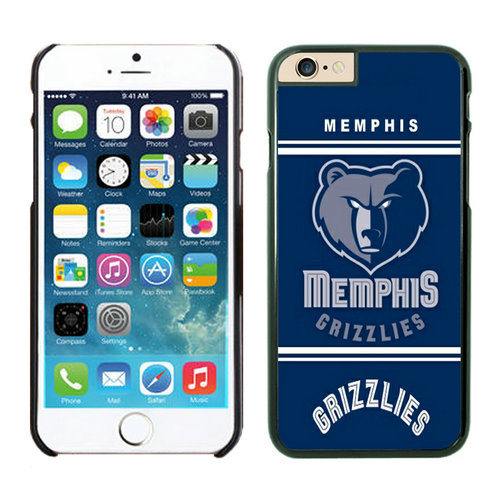 Memphis Grizzlies iPhone 6 Cases Black07 - Click Image to Close
