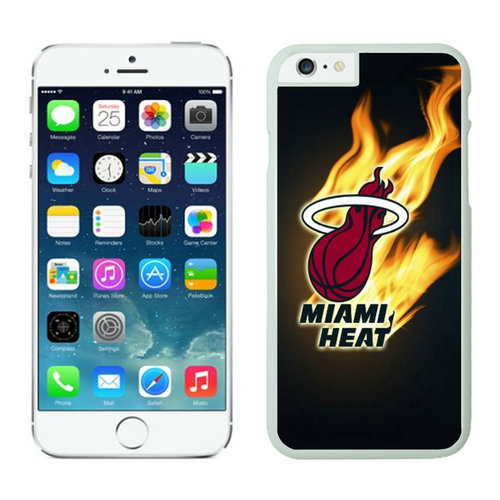 Miami Heat iPhone 6 Plus Cases White02 - Click Image to Close