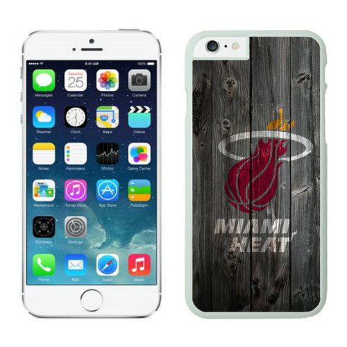 Miami Heat iPhone 6 Plus Cases White03 - Click Image to Close