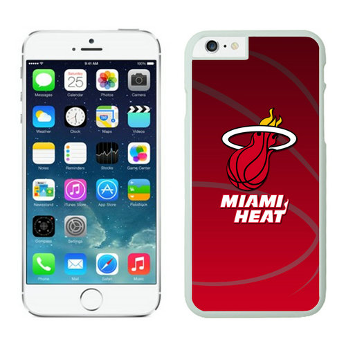 Miami Heat iPhone 6 Plus Cases White06 - Click Image to Close