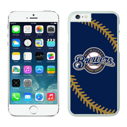 Milwaukee Brewers iPhone 6 Cases White05