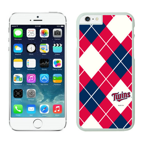 Minnesota Twins iPhone 6 Plus Cases White