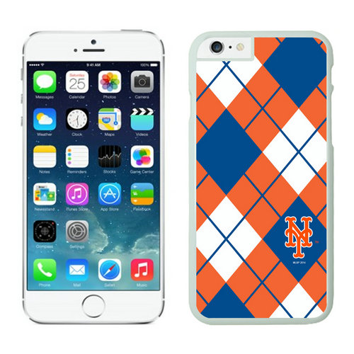 New York Mets iPhone 6 Plus Cases White