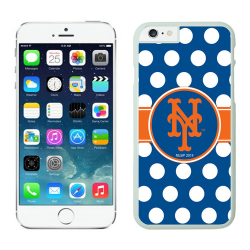 New York Mets iPhone 6 Cases White03 - Click Image to Close