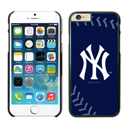 New York Yankees iPhone 6 Plus Cases Black06 - Click Image to Close