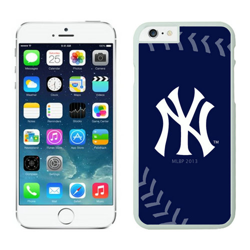 New York Yankees iPhone 6 Plus Cases White