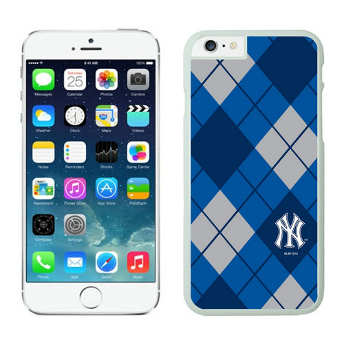 New York Yankees iPhone 6 Cases White02 - Click Image to Close