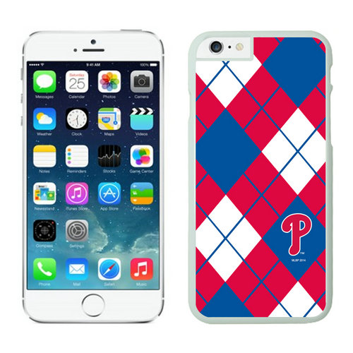 Philadelphia Phillies iPhone 6 Plus Cases White