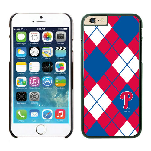 Philadelphia Phillies iPhone 6 Plus Cases Black - Click Image to Close