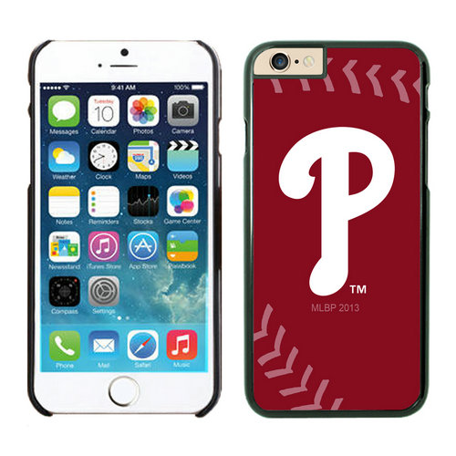 Philadelphia Phillies iPhone 6 Plus Cases Black02