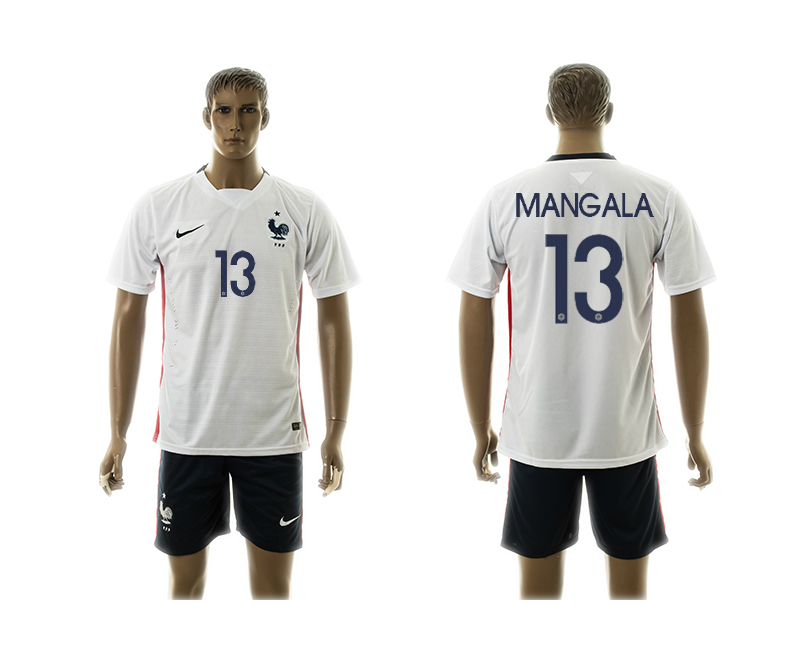 2015-16 France 13 Mangala Away Jersey