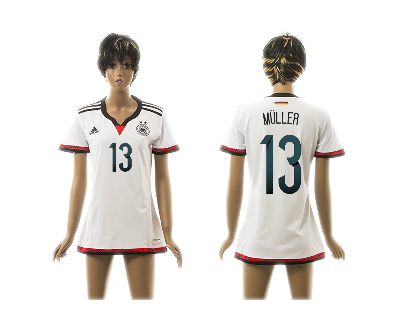 2015-16 Germany 13 Muller Home Women Jersey