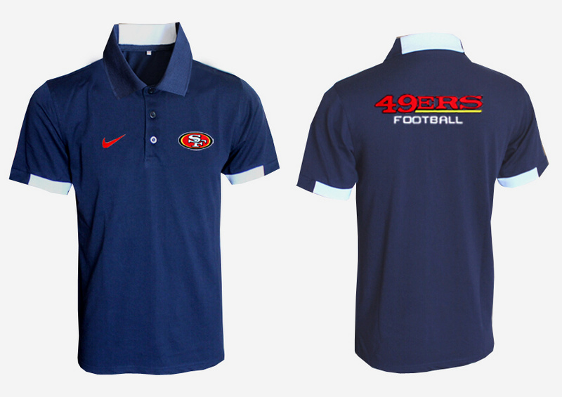 Nike 49ers D.Blue Polo Shirt