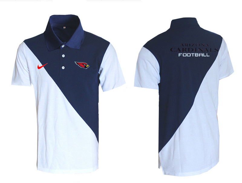 Nike Cardinals Blue And White Polo Shirt